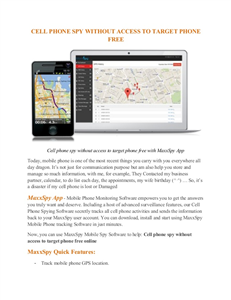 Spy on Android Without Target Device